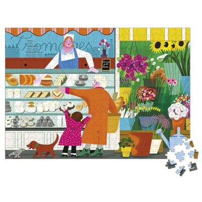 Janod Puzzle 500 Piezas Adultos Adolescentes Niños En el Mercado Desarrolla la Paciencia y la destreza Fabricación Europea, tintas Vegetales y Certificado FSC A Partir de 8 años Janod Puzzle 500 Piezas Adultos Adolescentes Niños En el Mercado Desarrolla la Paciencia y la destreza Fabricación Europea, tintas Vegetales y Certificado FSC A Partir de 8 años