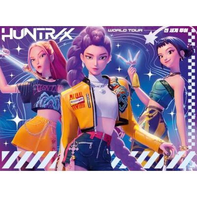 Ravensburger K Pop Demon Hunters, Puzzle 150 Piezas XXL Niños 7+ puzzle K Pop Demon Hunters de 150 piezas XXL, 49 x 36 cm. Rompecabezas para niños desde 7 años. Ravensburger K Pop Demon Hunters, Puzzle 150 Piezas XXL Niños 7+ puzzle K Pop Demon Hunters de 150 piezas XXL, 49 x 36 cm. Rompecabezas para niños desde 7 años.