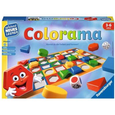 Lehmann, Manfred Colorama Juego de asignación para los más pequeños Juego para niños de 3 a 6 años Nuevo Aprendizaje lúdico para 1-6 Jugadores Lehmann, Manfred Colorama Juego de asignación para los más pequeños Juego para niños de 3 a 6 años Nuevo Aprendizaje lúdico para 1-6 Jugadores