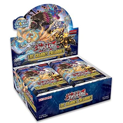 Yu-Gi-Oh! Juego DE Cartas COLECCIONABLES Sobres de Cartas Los Grandes Creadores (Idioma ESPAÑOL) Yu-Gi-Oh! Juego DE Cartas COLECCIONABLES Sobres de Cartas Los Grandes Creadores (Idioma ESPAÑOL)