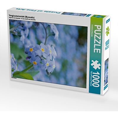 Bässler, Christine Christine Bässler Puzzle (1000 Piezas, 48 x 64 cm), diseño de nomeolvides (Myosotis) Bässler, Christine Christine Bässler Puzzle (1000 Piezas, 48 x 64 cm), diseño de nomeolvides (Myosotis)