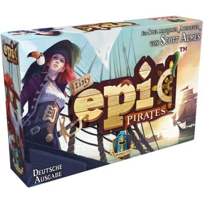 Asmodee Gamelyn Games Tiny Epic: Pirates Juego de Mesa 1-4 Jugadores A Partir de 12 años 45 Minutos Alemán Asmodee Gamelyn Games Tiny Epic: Pirates Juego de Mesa 1-4 Jugadores A Partir de 12 años 45 Minutos Alemán
