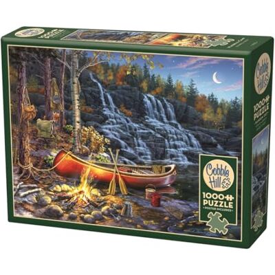 Cobble Hill Babero Hill Puzzles Wasserfall-Camp 1000 Teile Cobble Hill Babero Hill Puzzles Wasserfall-Camp 1000 Teile