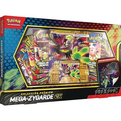 Pokémon : Colección prémium (1 Carta de promoción, 1 Carta de Gran tamaño con Efecto 3D, 1 Pegatina Especial y 8 Sobres de Mejora) Pokémon : Colección prémium (1 Carta de promoción, 1 Carta de Gran tamaño con Efecto 3D, 1 Pegatina Especial y 8 Sobres de Mejora)