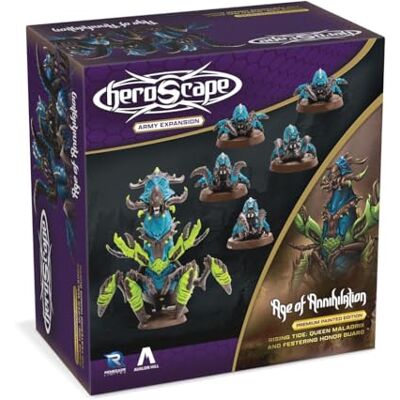 Renegade Game Studios Heroscape: Rising Tide – Queen Maladrix & Festering Honor Guard Army Expansion Premium Painted Edition Renegade Game Studios Heroscape: Rising Tide – Queen Maladrix & Festering Honor Guard Army Expansion Premium Painted Edition