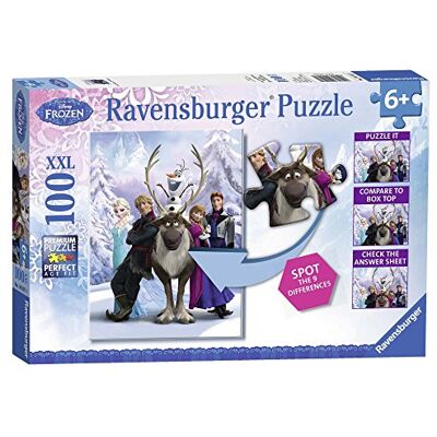 Disney Ravensburger Frozen Puzzles 100 Piezas XXL 1 Disney Ravensburger Frozen Puzzles 100 Piezas XXL 1