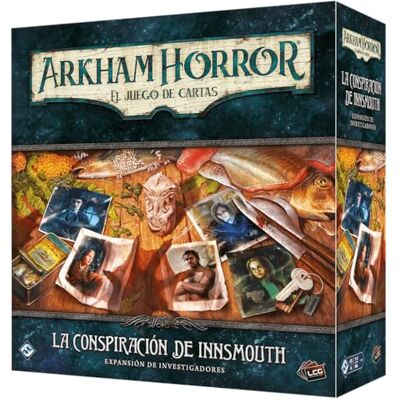Asmodee Ah Lcg La Conspiracion De Inssmouth Expansión Investigadores Asmodee Ah Lcg La Conspiracion De Inssmouth Expansión Investigadores