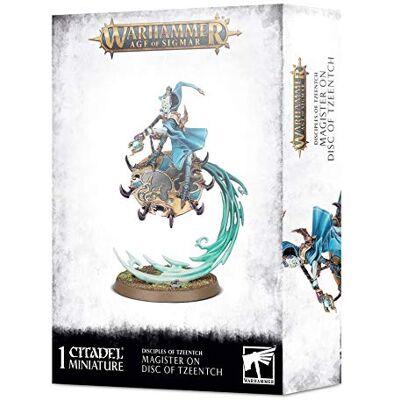 Games Workshop Warhammer Age of Sigmar Discípulos de Tzeentch: Magister on Disc of Tzeentch Games Workshop Warhammer Age of Sigmar Discípulos de Tzeentch: Magister on Disc of Tzeentch