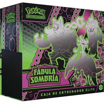 Pokémon : Caja de Entrenador Élite de Escarlata y Púrpura-Fábula Sombría de JCC Pokémon : Caja de Entrenador Élite de Escarlata y Púrpura-Fábula Sombría de JCC