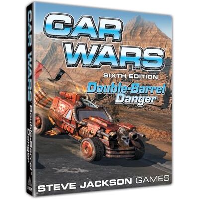 Jackson Car Wars Sixth Edition: Double-Barrel Danger Expansion 40-Card Pack with Linked Weapons, Upgrades & Accessories – from Armory & Linked Weapons Packs Jackson Car Wars Sixth Edition: Double-Barrel Danger Expansion 40-Card Pack with Linked Weapons, Upgrades & Accessories – from Armory & Linked Weapons Packs