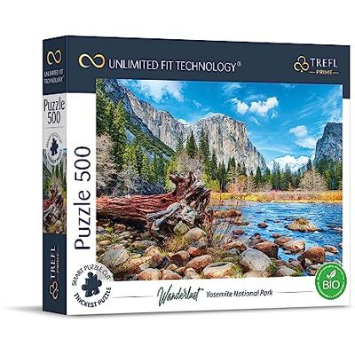 Trefl Prime Puzle UFT Wanderlust: Yosemite National Park 500 Piezas Cartón más Grueso, Parque Nacional, EE.UU., California, Entretenimiento Creativo para Adultos y niños a Partir de 10 años Trefl Prime Puzle UFT Wanderlust: Yosemite National Park 500 Piezas Cartón más Grueso, Parque Nacional, EE.UU., California, Entretenimiento Creativo para Adultos y niños a Partir de 10 años