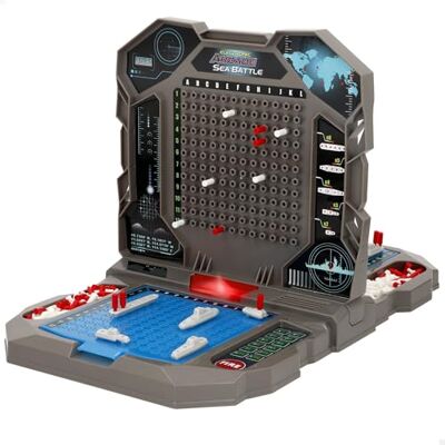 ColorBaby CB Games Hundir la Flota electrónico, 39x24x25 cm, Batalla Naval, Tablero Plegable, Panel táctico, Sonidos, Juego Estrategia, Juegos de Mesa clásicos, 2 Jugadores, +6 años () ColorBaby CB Games Hundir la Flota electrónico, 39x24x25 cm, Batalla Naval, Tablero Plegable, Panel táctico, Sonidos, Juego Estrategia, Juegos de Mesa clásicos, 2 Jugadores, +6 años ()