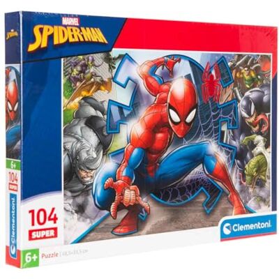 Clementoni Spiderman Puzzle 104 Piezas Clementoni Spiderman Puzzle 104 Piezas