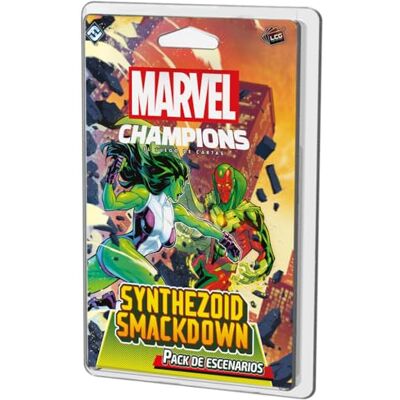 Asmodee Marvel Champions: Synthezoid Smackdown Scenario Pack, Juego de Cartas, A Partir de 14 Años, De 1 a 4 Jugadores, 45-90 Minutos por Partida, Español Asmodee Marvel Champions: Synthezoid Smackdown Scenario Pack, Juego de Cartas, A Partir de 14 Años, De 1 a 4 Jugadores, 45-90 Minutos por Partida, Español