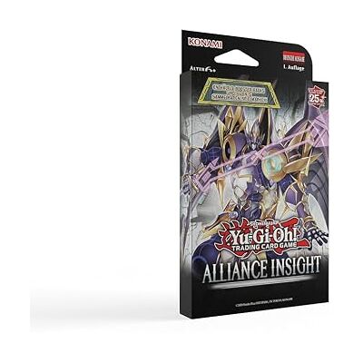 Yu-Gi-Oh! Alliance Insight Pack de 3 Refuerzos (versión Alemana) Yu-Gi-Oh! Alliance Insight Pack de 3 Refuerzos (versión Alemana)