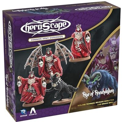 Renegade Game Studios Heroscape: Revnan Acolytes & Grave Grim Expansión de Juego de Miniaturas Compatible con Todos los Master Sets 2–4 Jugadores 60–120 Minutos Renegade Game Studios Heroscape: Revnan Acolytes & Grave Grim Expansión de Juego de Miniaturas Compatible con Todos los Master Sets 2–4 Jugadores 60–120 Minutos