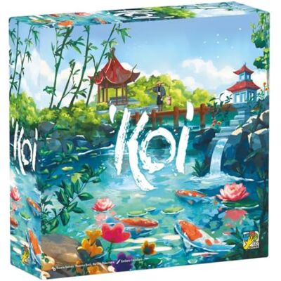 dV Giochi Koi, Juego de Mesa A Partir de 10 Años, De 1 a 4 Jugadores, 40 Minutos por Partida, Español dV Giochi Koi, Juego de Mesa A Partir de 10 Años, De 1 a 4 Jugadores, 40 Minutos por Partida, Español
