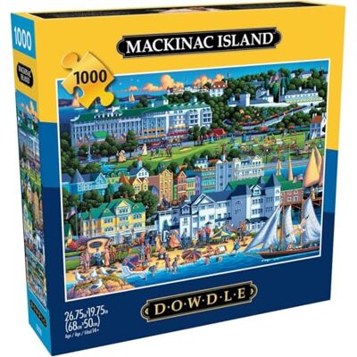 Buffalo Games Eric Dowdle Mackinac Island Rompecabezas de 1000 Piezas para Adultos Rompecabezas desafiante Noches de Juegos El tamaño Final es de 26.75 x 19.75 Pulgadas Buffalo Games Eric Dowdle Mackinac Island Rompecabezas de 1000 Piezas para Adultos Rompecabezas desafiante Noches de Juegos El tamaño Final es de 26.75 x 19.75 Pulgadas