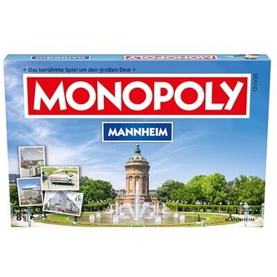 Winning Moves Monopoly Mannheim - Juego de Mesa Winning Moves Monopoly Mannheim - Juego de Mesa