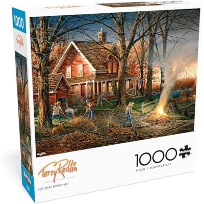 Buffalo Games Terry Redlin Tarde de otoño Rompecabezas de 1000 Piezas para Adultos, Rompecabezas desafiante Noches de Juegos, el tamaño del Rompecabezas Terminado es de 26.75 x Buffalo Games Terry Redlin Tarde de otoño Rompecabezas de 1000 Piezas para Adultos, Rompecabezas desafiante Noches de Juegos, el tamaño del Rompecabezas Terminado es de 26.75 x