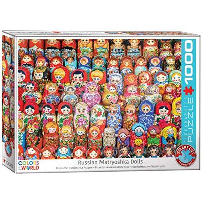 EuroGraphics 6000-5562 Rompecabezas de muñecas Rusas Matryoshka, Varios, 1000 EuroGraphics 6000-5562 Rompecabezas de muñecas Rusas Matryoshka, Varios, 1000