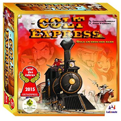 Asmodee Ludonaute Juego de Miniatura Colt Express () (versión en alemán) Asmodee Ludonaute Juego de Miniatura Colt Express () (versión en alemán)