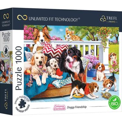 Trefl Prime Uft Puzzle Cuteness Overload: Doggy Friendship 1000 Piezas, Cartón Más Grueso, Bio, Perros, Cachorros, Animales, Imagen Bonita, Entretenimiento para Adultos Y Niños Mayores De 12 Años Trefl Prime Uft Puzzle Cuteness Overload: Doggy Friendship 1000 Piezas, Cartón Más Grueso, Bio, Perros, Cachorros, Animales, Imagen Bonita, Entretenimiento para Adultos Y Niños Mayores De 12 Años