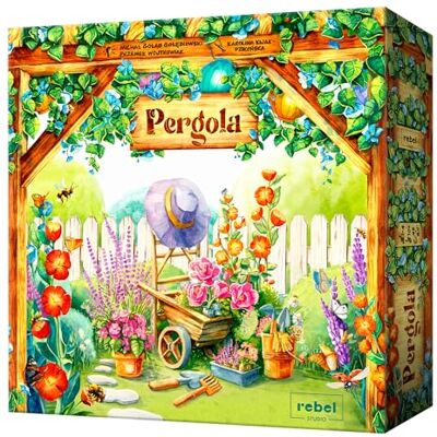 Asmodee Pérgola Juego de Mesa Edad 10+ 1-4 Jugadores 45-60 Minutos de Tiempo de Juego Asmodee Pérgola Juego de Mesa Edad 10+ 1-4 Jugadores 45-60 Minutos de Tiempo de Juego