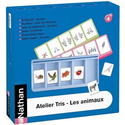 NATHAN Atelier Tris Les animaux , french NATHAN Atelier Tris Les animaux , french
