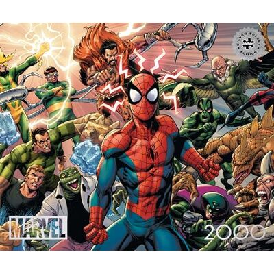 Buffalo Games Silver Select Marvel Sinister War Rompecabezas de 2000 Piezas para Adultos Rompecabezas desafiante Noches de Juegos El tamaño Final es de 38.50 x 26.50 Pulgadas Buffalo Games Silver Select Marvel Sinister War Rompecabezas de 2000 Piezas para Adultos Rompecabezas desafiante Noches de Juegos El tamaño Final es de 38.50 x 26.50 Pulgadas