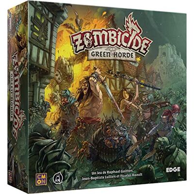 Asmodee Zombicide Edge Black Plague Extensión Green Horda Temporada 2 Juego de Mesa A Partir de 13 años 1 a 6 Jugadores 60 Minutos Asmodee Zombicide Edge Black Plague Extensión Green Horda Temporada 2 Juego de Mesa A Partir de 13 años 1 a 6 Jugadores 60 Minutos