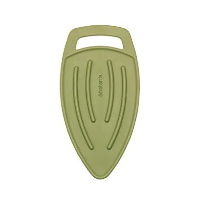 Brabantia Esterilla de Silicona Alfombrilla para Plancha Resistente al Calor Silicona Flexible Protectora Reposa Plancha Fácil de Guardar Máx. 220°C Calm Green 28,5 x 0,5 x 15 cm Brabantia Esterilla de Silicona Alfombrilla para Plancha Resistente al Calor Silicona Flexible Protectora Reposa Plancha Fácil de Guardar Máx. 220°C Calm Green 28,5 x 0,5 x 15 cm