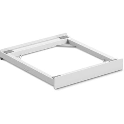 Meliconi Torre Basic L60, Kit de Soporte Secadora sobre Lavadora, Soporte Lavadora Secadora Universal Premontado, Cinta de Seguridad Incluida, Capacidad 250 Kg, Blanco Meliconi Torre Basic L60, Kit de Soporte Secadora sobre Lavadora, Soporte Lavadora Secadora Universal Premontado, Cinta de Seguridad Incluida, Capacidad 250 Kg, Blanco