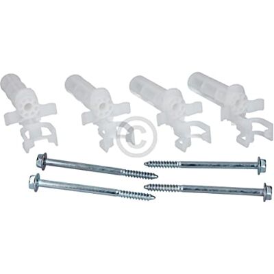 eVendix Seguridad de transporte compatible con Bosch 00636948 fijación para tambor lavadora 4 unidades eVendix Seguridad de transporte compatible con Bosch 00636948 fijación para tambor lavadora 4 unidades