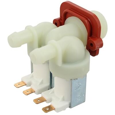 LG Válvula electromagnética de 2 vías 180° para lavadora 5220FR1251E LG Válvula electromagnética de 2 vías 180° para lavadora 5220FR1251E