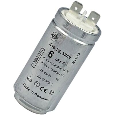 Electrolux – Condensador 6 MF – 125641810 Electrolux – Condensador 6 MF – 125641810