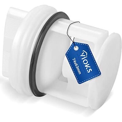 VIOKS Filtro antipelusas de repuesto para Bosch 00605010, colador para bomba de desagüe lavadora y secadora VIOKS Filtro antipelusas de repuesto para Bosch 00605010, colador para bomba de desagüe lavadora y secadora