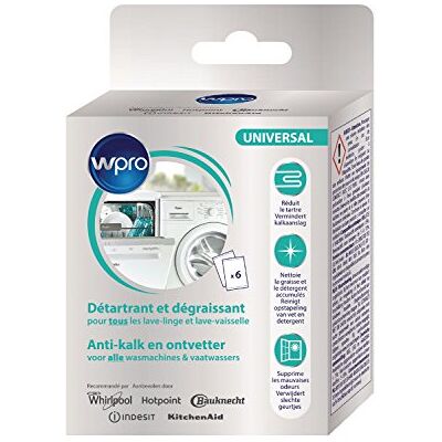 Wpro Lavavajillas/lavadora descalcificador 300 g Wpro Lavavajillas/lavadora descalcificador 300 g
