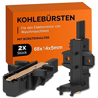 VIOKS 2 escobillas de carbón para motor 405505048/0 4055050480 con soporte AMP adecuado para lavadora 379441100-3/3794411003 Welling Motor VIOKS 2 escobillas de carbón para motor 405505048/0 4055050480 con soporte AMP adecuado para lavadora 379441100-3/3794411003 Welling Motor