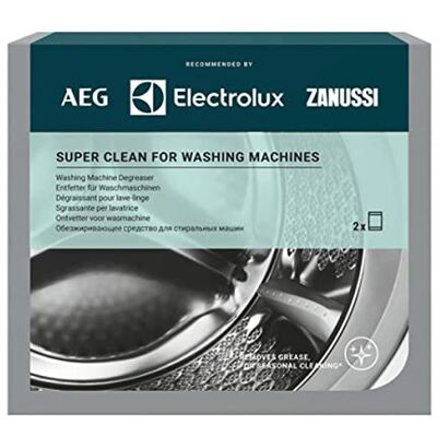 Electrolux 902980375 Desengrasante para lavadora (2 x 50 g) Electrolux 902980375 Desengrasante para lavadora (2 x 50 g)