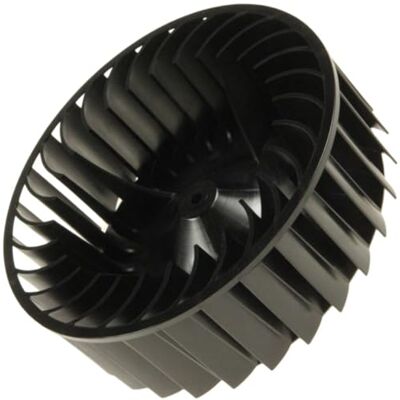 Bauknecht Whirlpool 481010425277 Rueda ventiladora, color negro Bauknecht Whirlpool 481010425277 Rueda ventiladora, color negro