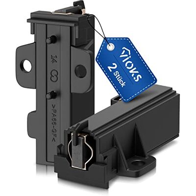 VIOKS Juego de 2 escobillas de carbón para lavadora AEG 400602015/2 AEG 4,8 mm AMP repuesto de escobillas de carbón para lavadora, accesorios Electrolux Whirlpool Bauknecht 481281719419 VIOKS Juego de 2 escobillas de carbón para lavadora AEG 400602015/2 AEG 4,8 mm AMP repuesto de escobillas de carbón para lavadora, accesorios Electrolux Whirlpool Bauknecht 481281719419