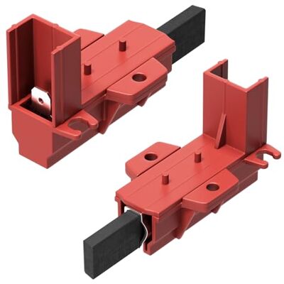 VIOKS 2 escobillas de carbón de repuesto para Indesit C00196539, carbón abrasivo Hotpoint Whirlpool con soporte para motores Welling, cepillos abrasivos C00273898 482000023145 481281718952 VIOKS 2 escobillas de carbón de repuesto para Indesit C00196539, carbón abrasivo Hotpoint Whirlpool con soporte para motores Welling, cepillos abrasivos C00273898 482000023145 481281718952