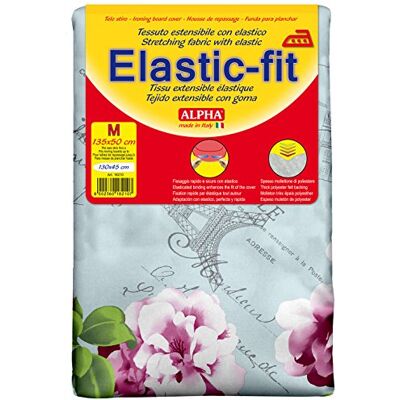 Alphaitalia Elastic-fit Estiramiento con Fieltro Tech – Funda para Tabla de Planchar, Multicolor, 135 x 50 cm, Multicolor, 135 x 50 cm Alphaitalia Elastic-fit Estiramiento con Fieltro Tech – Funda para Tabla de Planchar, Multicolor, 135 x 50 cm, Multicolor, 135 x 50 cm