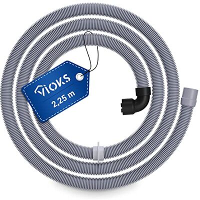 VIOKS Tubo de desagüe de repuesto para AEG 14000357101/9 para lavavajillas Zanker Electrolux Privileg VIOKS Tubo de desagüe de repuesto para AEG 14000357101/9 para lavavajillas Zanker Electrolux Privileg