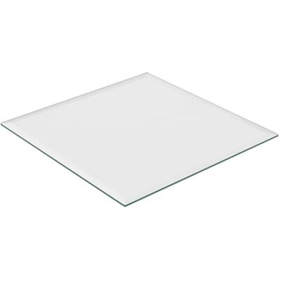 Relaxdays Tablero Vidrio Templado, 80 x 80 cm, Grosor 8 mm, Panel Cristal Cuadrado, Mesa y Chimenea, ESG, Transparente Relaxdays Tablero Vidrio Templado, 80 x 80 cm, Grosor 8 mm, Panel Cristal Cuadrado, Mesa y Chimenea, ESG, Transparente