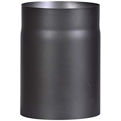 FIREFIX Tubo de Estufa de Acero de 2 mm de Grosor (Tubo de Humo) de 180 mm de diámetro, para Estufas y Fuegos, Senotherm, Negro, 250 mm de Largo FIREFIX Tubo de Estufa de Acero de 2 mm de Grosor (Tubo de Humo) de 180 mm de diámetro, para Estufas y Fuegos, Senotherm, Negro, 250 mm de Largo