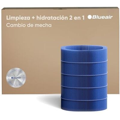 BLUEAIR Filtro de Mecha Original – Repuesto para Purificador de Aire DH3i 2 en 1 – Certificado para Humidificación con Agua Pura y Captura de Minerales – Ajuste Perfecto para el Modelo DH3i BLUEAIR Filtro de Mecha Original – Repuesto para Purificador de Aire DH3i 2 en 1 – Certificado para Humidificación con Agua Pura y Captura de Minerales – Ajuste Perfecto para el Modelo DH3i