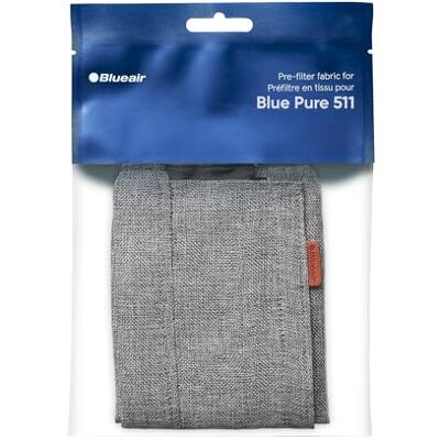 BLUEAIR Blue Pure 511 Prefiltro original, para purificador de aire Blue Pure 511, tejido lavable, color Winter Reed BLUEAIR Blue Pure 511 Prefiltro original, para purificador de aire Blue Pure 511, tejido lavable, color Winter Reed