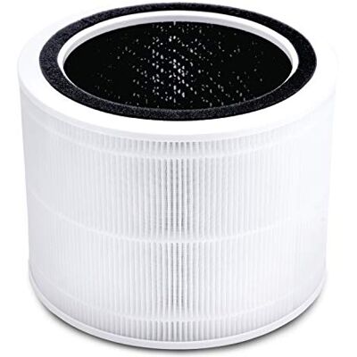 Filtro de Purificador de Aire Levoit Core 200S-RF - HEPA, Carbón Activado, Blanco Filtro de Purificador de Aire Levoit Core 200S-RF - HEPA, Carbón Activado, Blanco